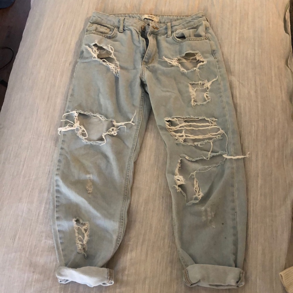 Forever 21 Ripped Jeans